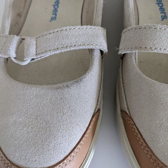 Timberland Casco Bay Earthkeepers Mary Jane Tan Suede Women's 8 - Picture 3 of 9